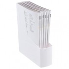 Portariviste Green2desk - in PS riciclato - 30 x 25,8 cm - dorso 9 cm - bianco - Fellowes Portariviste Green2desk - in PS riciclato - 30 x 25,8 cm - dorso 9 cm - bianco - Fellowes