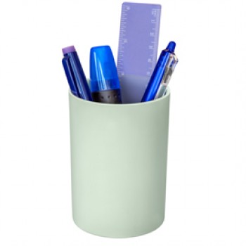 Portapenne 500 First - Ø 7,5 x H10,5 cm - Verde salvia - Cep Portapenne 500 First - Ø 7,5 x H10,5 cm - Verde salvia - Cep