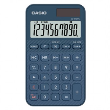 Calcolatrice tascabile SL-310UC - 10 cifre - blu - Casio