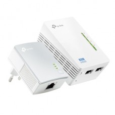 Starter Kit Powerline AV600 - Wi-Fi N 300Mbps con 2 porte Fast Ethernet - Tp-Link Starter Kit Powerline AV600 - Wi-Fi N 300Mbps con 2 porte Fast Ethernet - Tp-Link