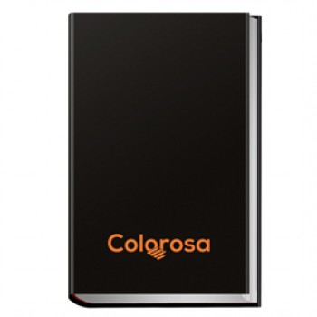 Diario - 12 mesi - copertina rigida antigraffio - nero - Colorosa