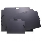 Cartella portadisegni - con maniglia - 35 x 50 cm - nero - Colorosa