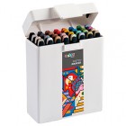 Marcatore Sketch marker - colori assortiti - Carioca Plus - conf. 32 pezzi