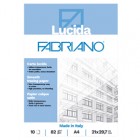 Blocco carta lucida - 21 x 29,7 cm - A4 - 10 fogli - 82gr - Fabriano
