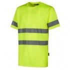 T-shirt alta visibilità Mizar - taglia XL - giallo fluo - U-Power - conf. 3 pezzi