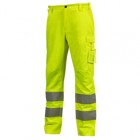 Pantaloni invernali alta visibilità Sirius - taglia XXL - giallo fluo - U-Power