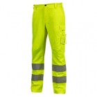 Pantaloni alta visibilità Vega - taglia L - giallo fluo - U-Power