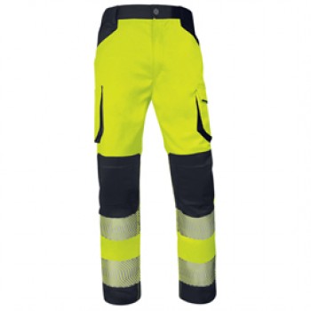 Pantalone multitasche alta visibilità M2PA3S - taglia M - giallo fluo - Deltaplus Pantalone multitasche alta visibilità M2PA3S - taglia M - giallo fluo - Deltaplus