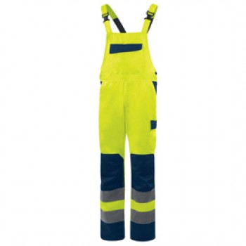 Salopette alta visibilità M1SA2HV - taglia M - giallo fluo - Deltaplus Salopette alta visibilità M1SA2HV - taglia M - giallo fluo - Deltaplus