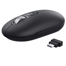 Mouse - ultrasottile - wireless - ricaricabile - Nero - Trust