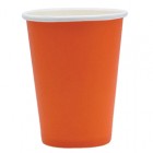 Bicchieri biodegradabili Ecocolor - 250cc - arancione - Big Party - conf. 25 pezzi