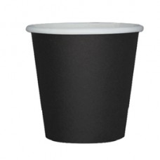 Bicchieri biodegradabili Ecocolor - 80cc - nero - Big Party - conf. 25 pezzi