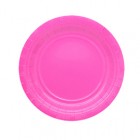 Piatti piani Ecocolor - Ø18cm - biodegradabile - fucsia - Big Party - conf. 25 pezzi Piatti piani Ecocolor - Ø18cm - biodegradabile - fucsia - Big Party - conf. 25 pezzi