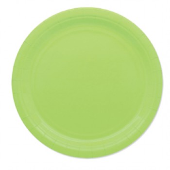 Piatti piani Ecocolor - Ø24cm - biodegradabile - verde mela - Big Party - conf. 25 pezzi Piatti piani Ecocolor - Ø24cm - biodegradabile - verde mela - Big Party - conf. 25 pezzi