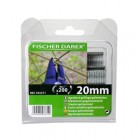 Punti per reti - 20 mm - Galva - Fischer Darex - conf. 200 punti Punti per reti - 20 mm - Galva - Fischer Darex - conf. 200 punti