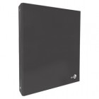 Raccoglitore ad anelli - 27 x 32 cm - Ø 30 mm - grigio scuro - BM