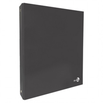 Raccoglitore ad anelli - 27 x 32 cm - Ø 30 mm - grigio scuro - BM