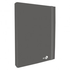 Cartella progetto con elastico - 25 x 34 cm - dorso 3 cm - grigio scuro - BM
