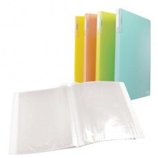 Portalistini Spring - PP - A4 - 30 buste - colori assortiti - Colorosa
