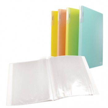 Portalistini Spring - PP - A4 - 30 buste - colori assortiti - Colorosa