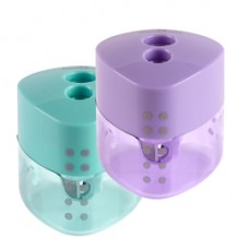 Temperamatite Grip Auto - 2 fori - c/serbatoio - Faber-Castell Temperamatite Grip Auto - 2 fori - c/serbatoio - Faber-Castell