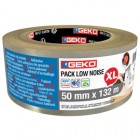 Nastro adesivo - 5 cm x 132 m - PP - silenzioso  - trasparente - Geko