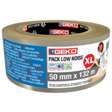 Nastro adesivo - 5 cm x 132 m - PP - silenzioso  - trasparente - Geko