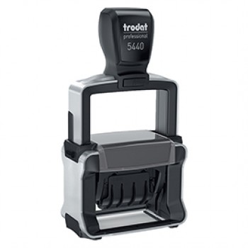 Timbro Professional 4.0 5440 Datario - 4,9 x 2,8 cm - 4 mm - personalizzabile - autoinchiostrante - cartuccia non inclusa- Trodat