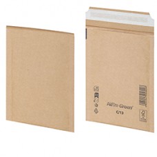 Busta imbottita AirPro Green - 17 x 21,5 cm - carta - avana - Bong Packaging - conf. 100 pezzi