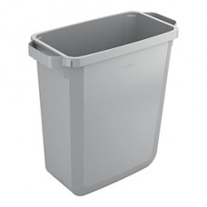 Bidone DURABIN - con maniglie - senza coperchio - 60 L - 59 x 60 x 28,2 cm - PP - grigio -  Durable