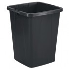 Bidone DURABIN - con maniglie - senza coperchio - 90 L - 52 x 61 x 49 cm - PP - nero - Durable Bidone DURABIN - con maniglie - senza coperchio - 90 L - 52 x 61 x 49 cm - PP - nero - Durable