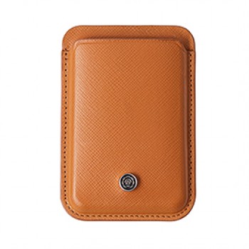 Portacarte magnetico - pelle Saffiano - marrone - Cross Portacarte magnetico - pelle Saffiano - marrone - Cross