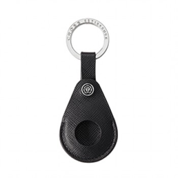 Portachiavi per Smart Tracker - pelle Saffiano - nero - Cross