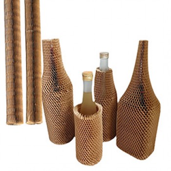 Manicotti in carta alveolare - 35 x 1 cm - avana - Methodo - conf. 20 pezzi