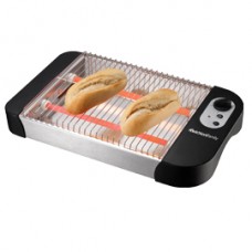 Bistecchiera elettrica BURGERONE 34 - con piastre removibili - 44.1 x 18.9 x 38 cm - 1800 W - nero - Melchioni family