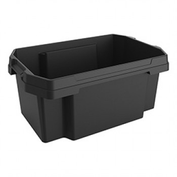 Contenitore multiuso FABER BOX - plastica - nero - 58,5 x 38,5 x 26,1 cm - 40 litri - Terry Contenitore multiuso FABER BOX - plastica - nero - 58,5 x 38,5 x 26,1 cm - 40 litri - Terry