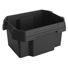 Contenitore multiuso FABER BOX - plastica - nero - 38,5 x 29 x 19,5 cm -  15 litri - Terry