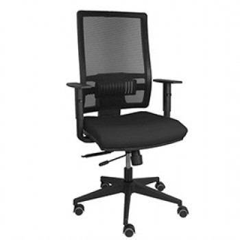 Seduta operativa Horna - con braccioli - tessuto - nero - Piqueras y Crespo Seduta operativa Horna - con braccioli - tessuto - nero - Piqueras y Crespo