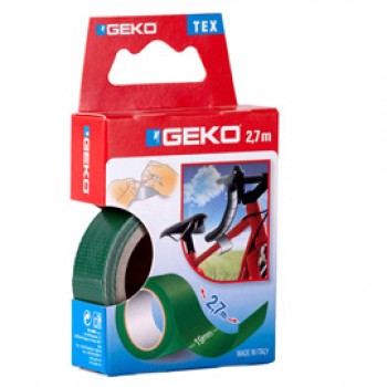 Nastro adesivo telato Tex - 19 mm x 2,7 m - verde - Geko