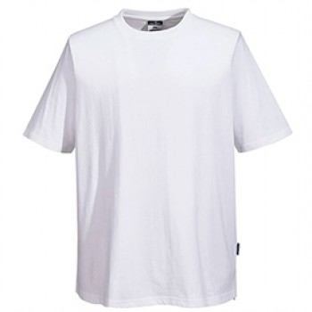 T-shirt chef unisex - maniche corte - taglia XL - bianco - Portwest