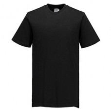 T-shirt chef unisex - maniche corte - taglia M - nero - Portwest