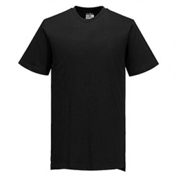T-shirt chef unisex - maniche corte - taglia XL - nero - Portwest