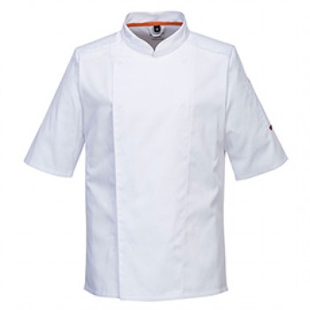 Giacca cuoco MeshAir Pro - maniche corte - taglia XL - bianco - Portwest