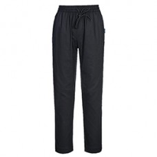 Pantaloni cuoco MeshAir Pro - taglia XL - nero - Portwest