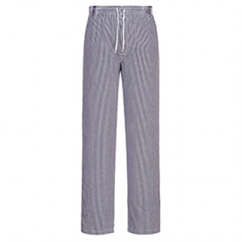 Pantaloni cuoco Bromley - taglia XL - quadretti neri - Portwest