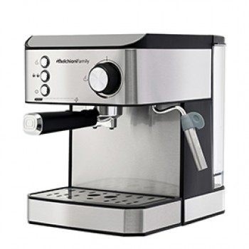 Macchinetta caffè 3in1 Robusta plus - 24 x 28 x 28 cm - 850 W - argento - Melchioni family Macchinetta caffè 3in1 Robusta plus - 24 x 28 x 28 cm - 850 W - argento - Melchioni family