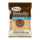 Biscotti farciti linea Biskotti -  cioccolato - monoporzione da 55 gr - Falcone