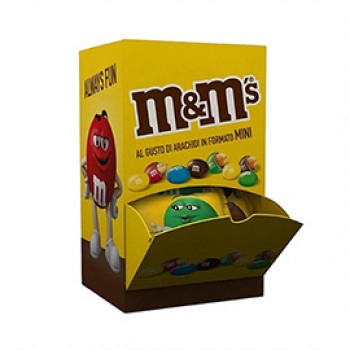 Mini M&M - confezione monoporzione da 20gr - Mars - expo da 60 pezzi