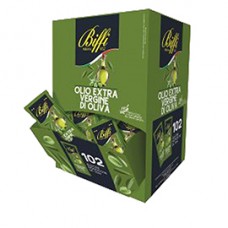 Olio extra vergine d'oliva - bustina monodose da 10 ml - Biffi - conf. 102 pezzi Olio extra vergine d'oliva - bustina monodose da 10 ml - Biffi - conf. 102 pezzi