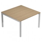 Tavolo riunioni Agorà - 120 x 120 x 74,4 cm - rovere